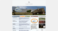 Desktop Screenshot of beskid-niski.pl